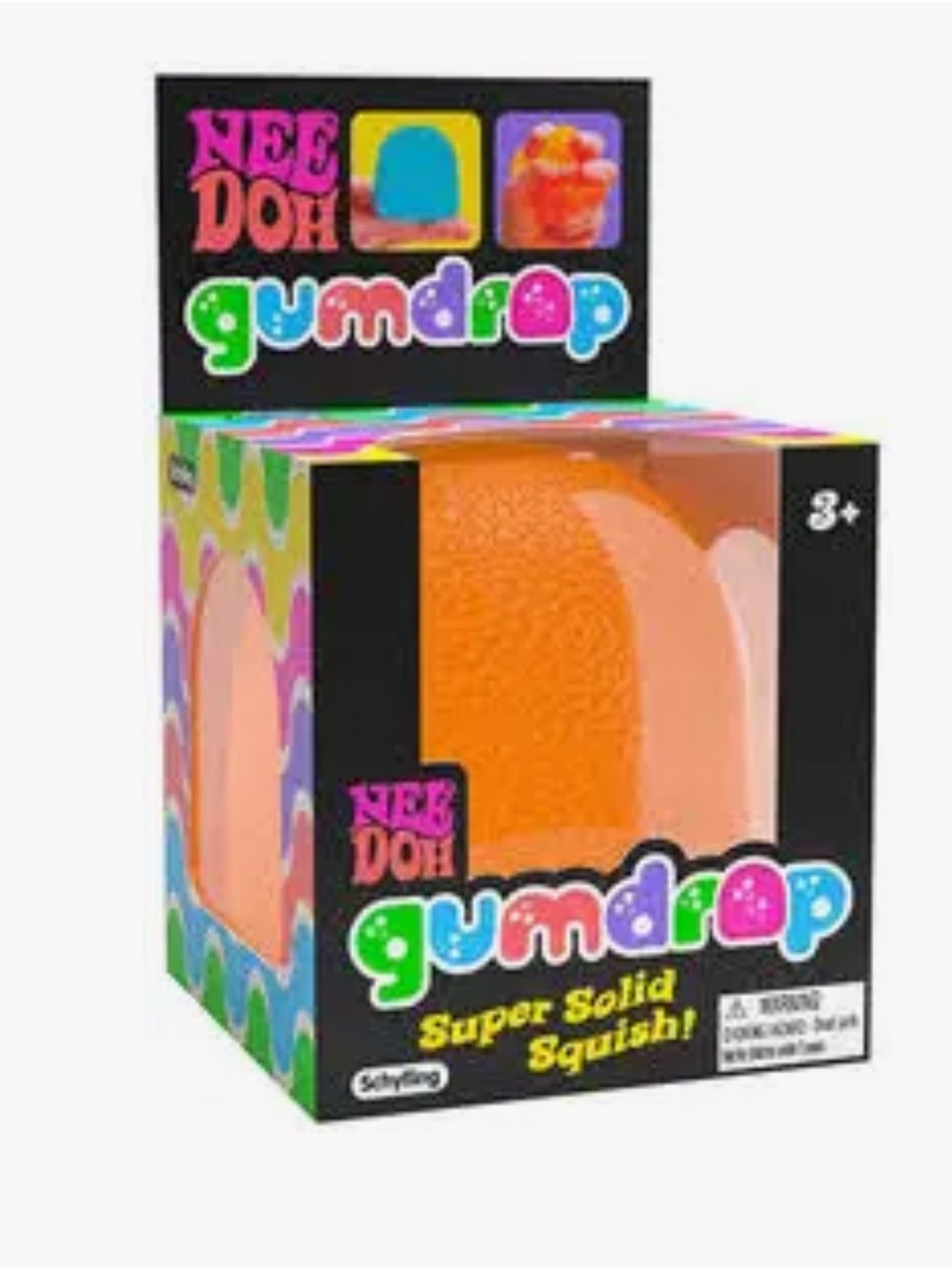 Gumdrop Super Solid Squish! - Orange